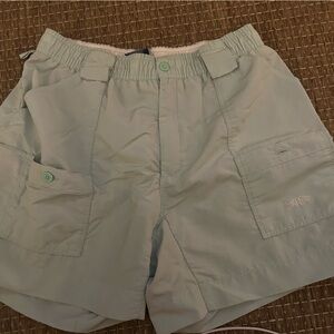 Men's Light green AFTCO shorts 34

Note:black ink spots n front bottom pocket